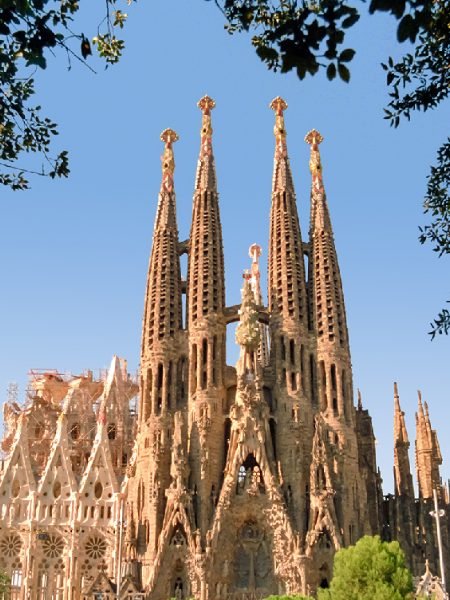 Sagrada Familia in Barcelona, Spain